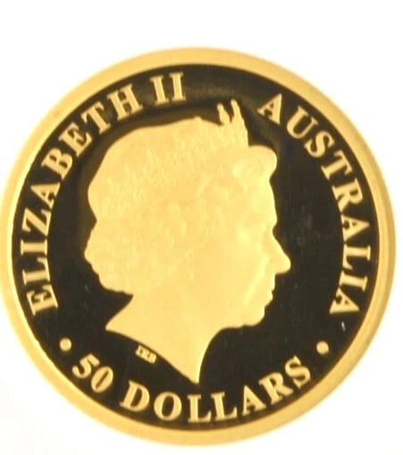 2009 AUSTRALIA PF 70 ULTRA CAMEO $50 GOLD KANGAROO (1 of 2)