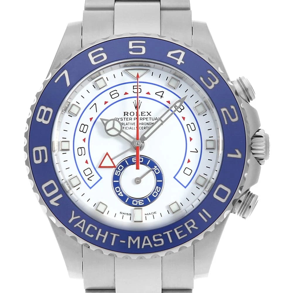 ROLEX YACHT-MASTER II NEW MERCEDES-BENZ HANDS WRIST WATCH: ROLEX Yacht-Master II New Mercedes-Benz Hands Wrist Watch Brand: ROLEX Type: Wrist watch Material: Band Material Stainless Steel, Case Material Stainless Steel Color: White Size: Case:W44mm Circum