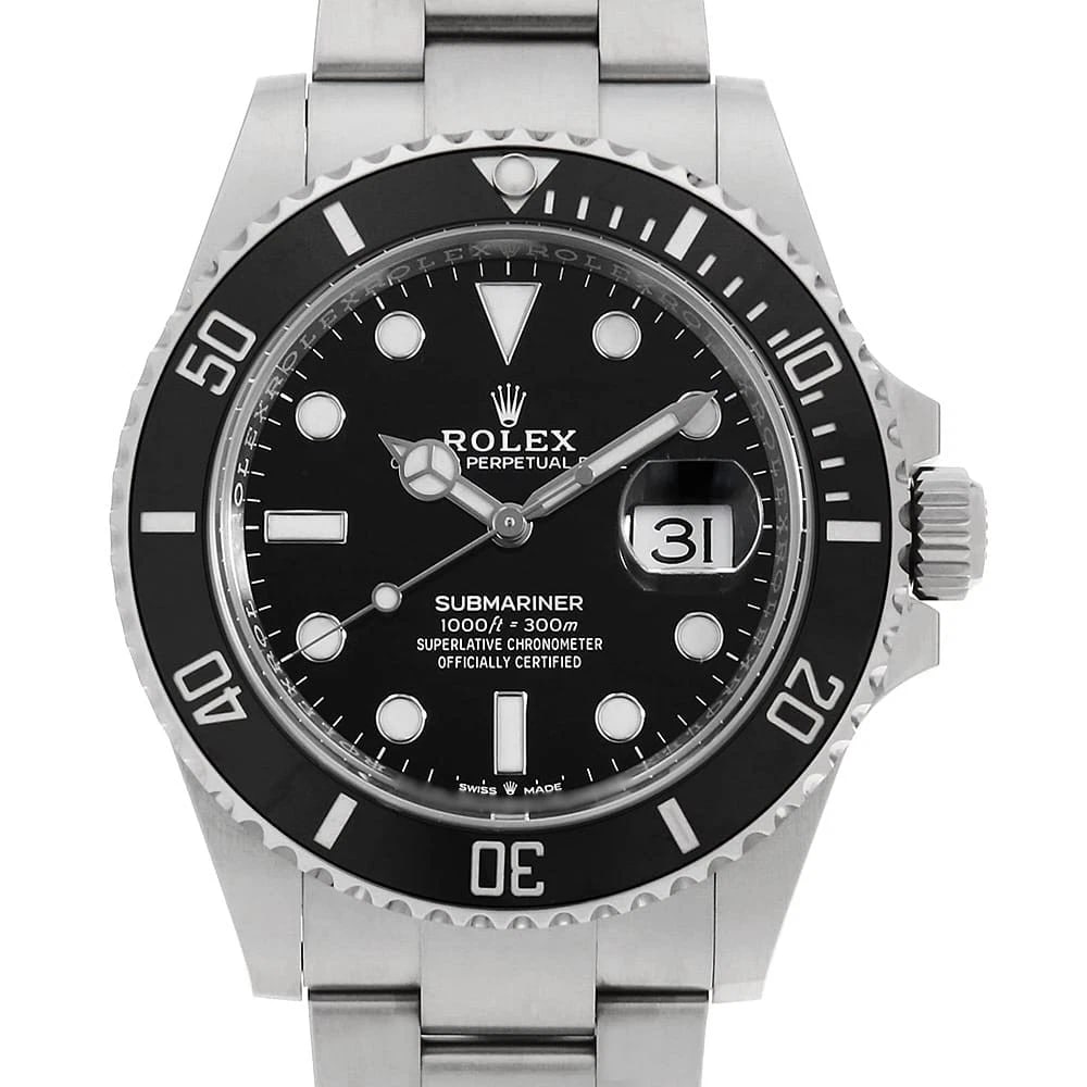 ROLEX SUBMARINER DATE BLACK SECOND HAND WRIST WATCH: ROLEX SUBMARINER Date black second hand Wrist Watch Brand: ROLEX Type: Wrist watch Material: Band Material Stainless Steel, Case Material Stainless Steel Color: Black Size: Case:W41mm Circumferenc