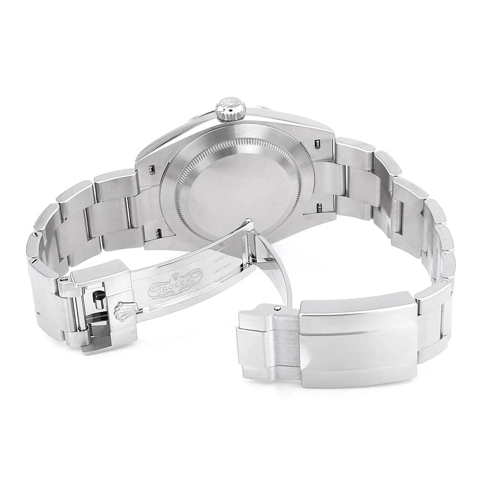 ROLEX EXPLORER 40 BLACK SECOND HAND WRIST WATCH - 5