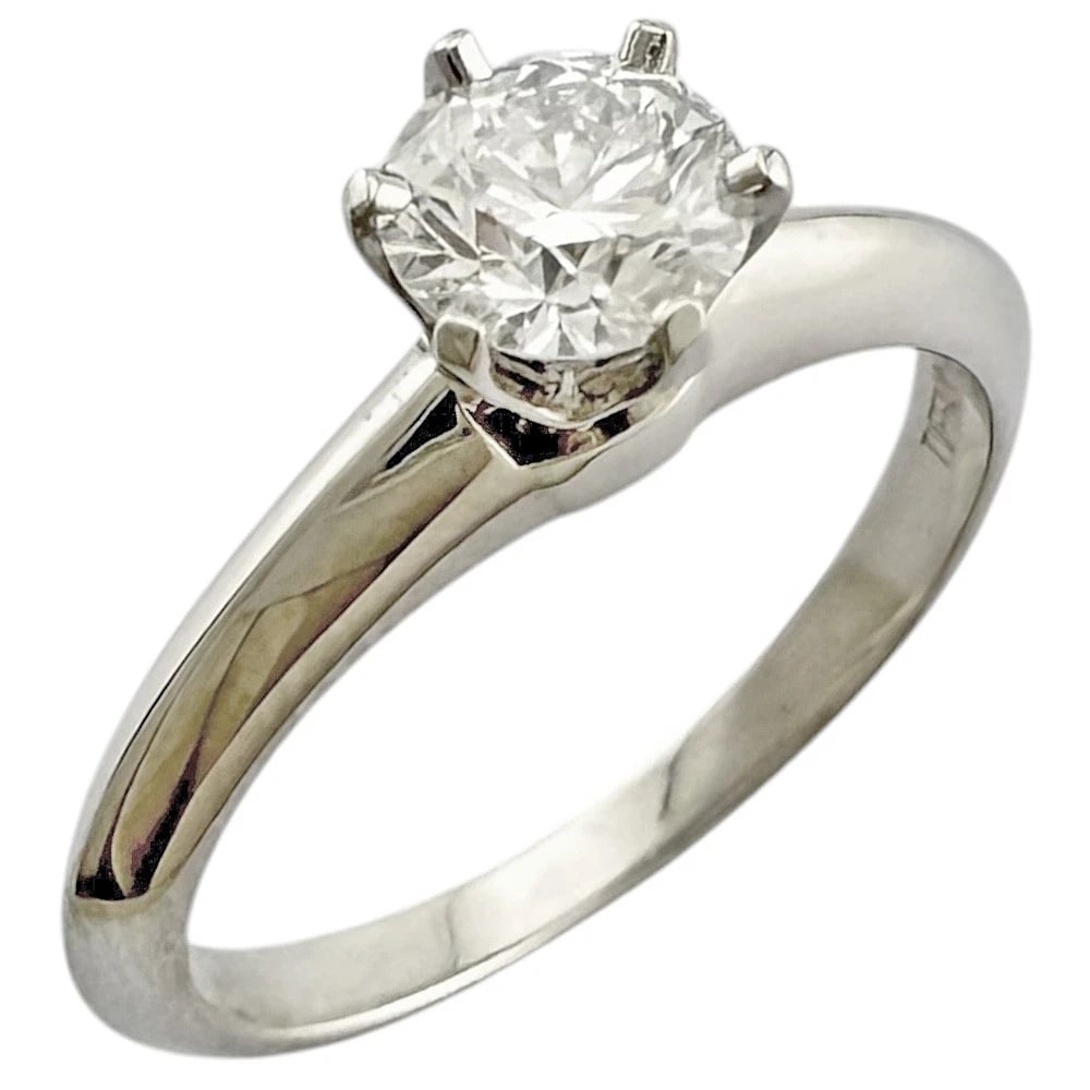 RING PT950PLATINUM DIAMOND: Ring Pt950Platinum diamond Brand: Unbranded Type/Style: Ring Material: Pt950Platinum, Main Stone/Creation Natural Color: Silver Size: US 5 Accessories: None Accessories Notice: When