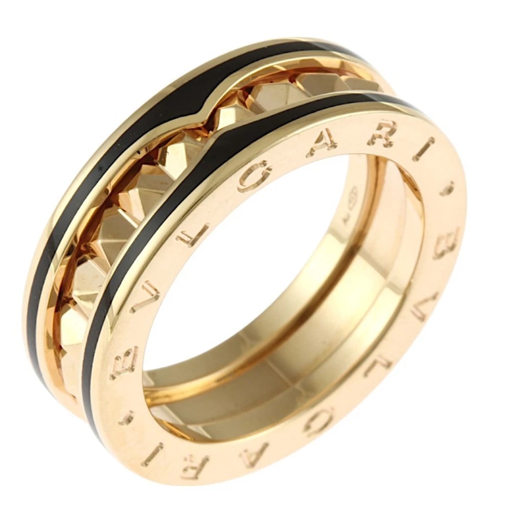 BVLGARI RING K18 PINK GOLD B-ZERO.1 B-ZERO: BVLGARI Ring K18 Pink Gold B-zero.1 B-zero Brand: BVLGARI Type/Style: Ring Material: K18 Pink Gold, Color: gold Size: US 7 1/8 Accessories: None Accessories Notice: When purchasing pre-own