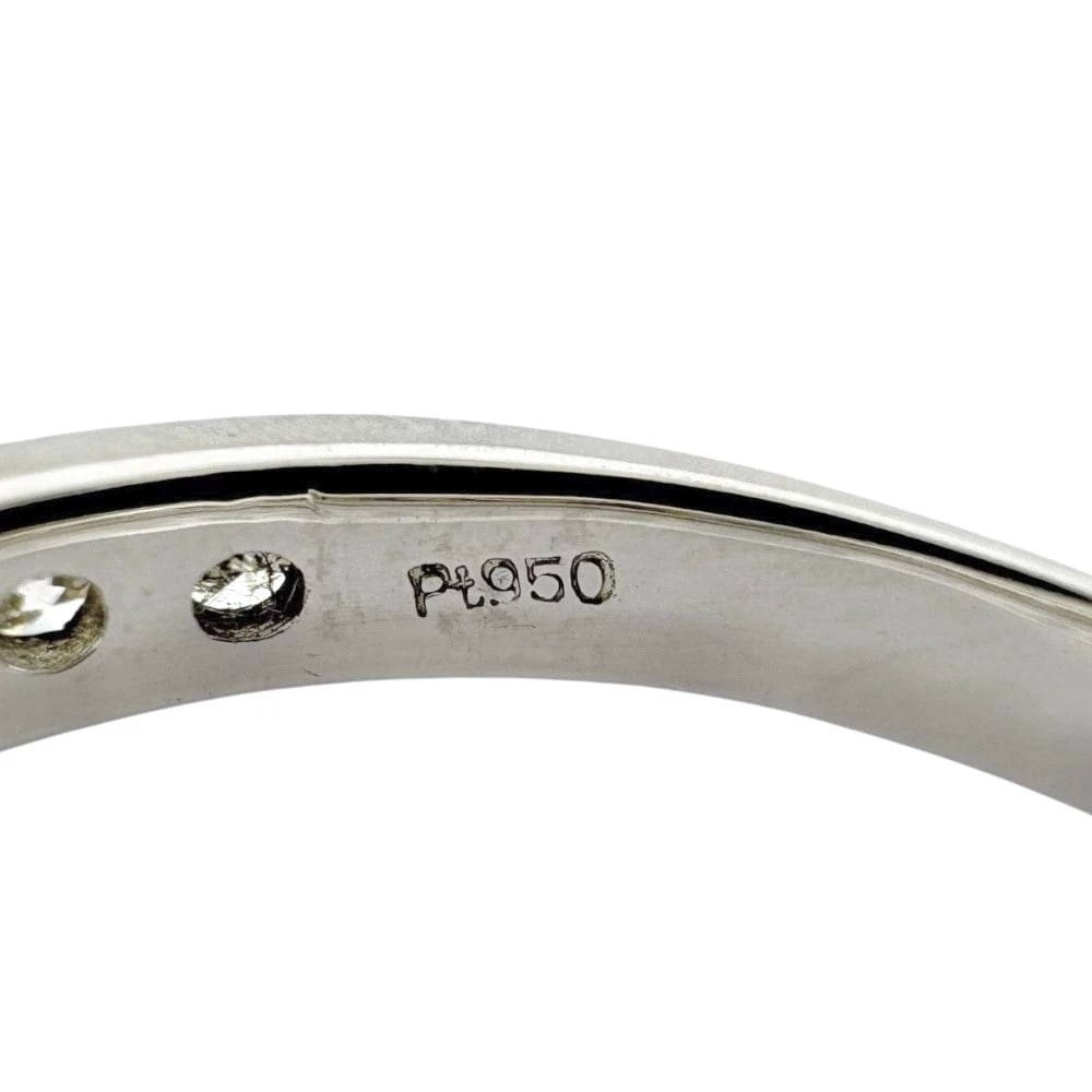RING PT950PLATINUM DIAMOND - 5