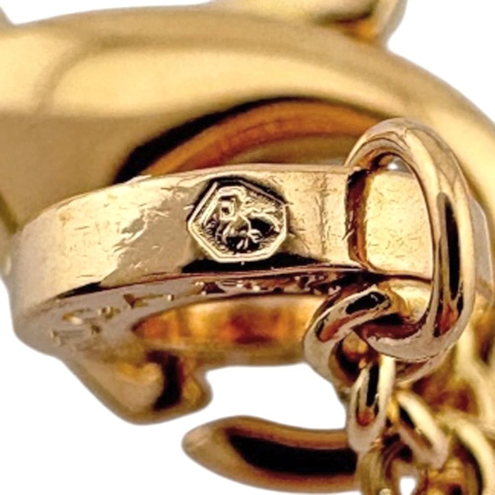 BVLGARI NECKLACE K18 PINK GOLD CERAMIC - 4