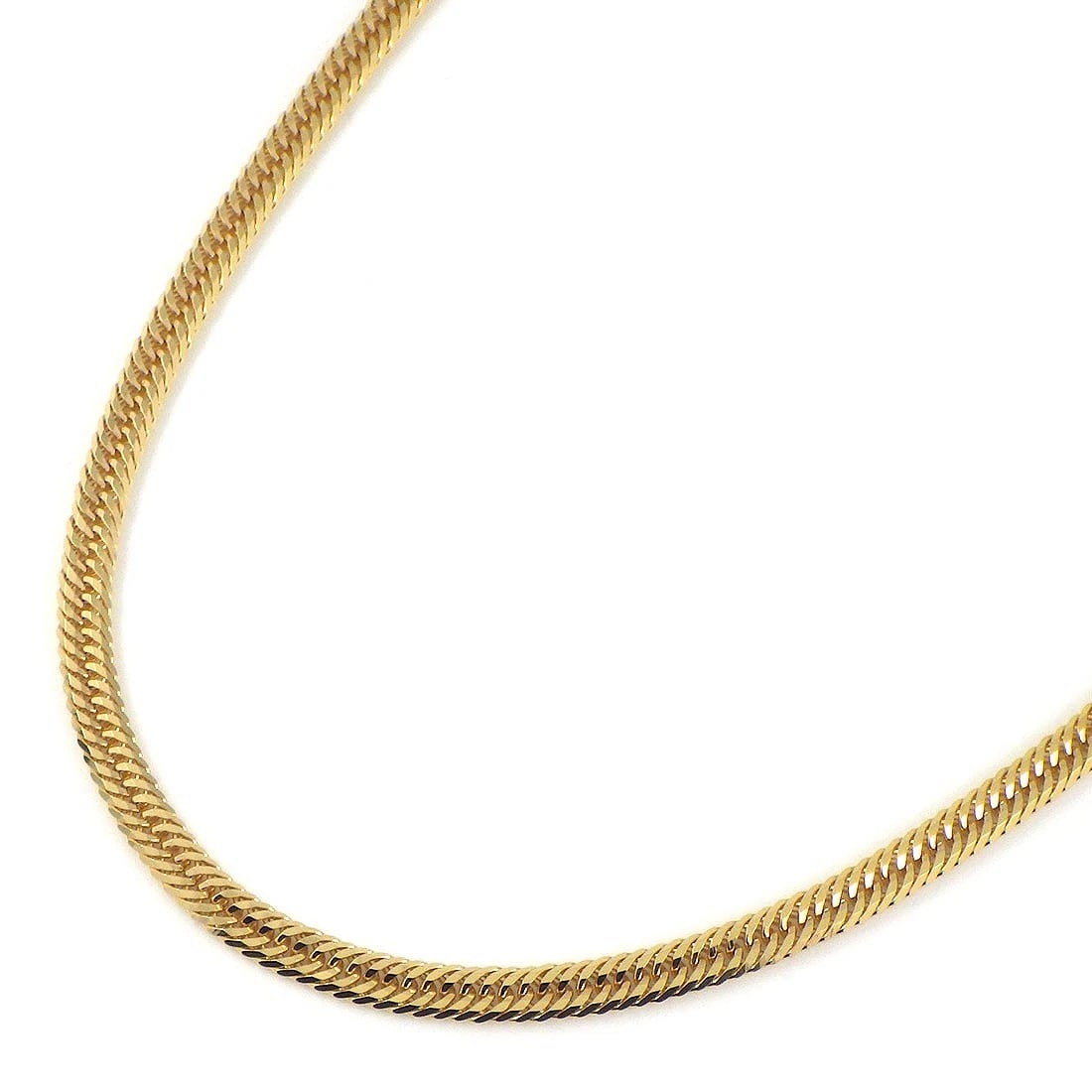 FINE JEWELRY NECKLACE CHAIN 12 FACES TRIPLE 750(18K) (1 of 5)