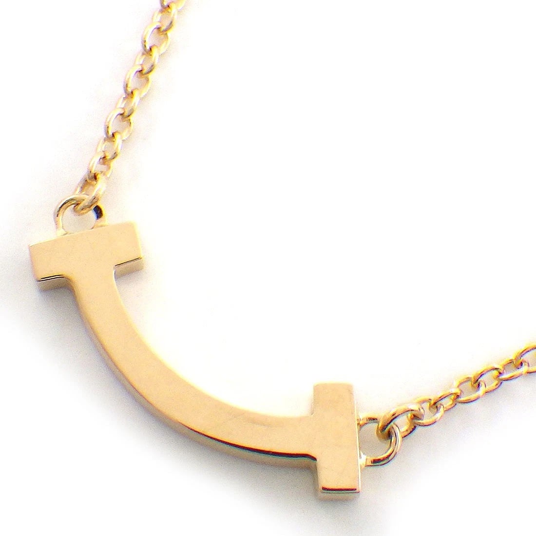 TIFFANY & CO. NECKLACE (18K) ROSE(PINK) GOLD: Tiffany & Co. Necklace (18K) Rose(Pink) Gold Brand: Tiffany & Co. Type/Style: Necklace Material: Metal Purity 18k, Metal Rose Gold, Color: Gold Size: Chain Length : 15.59"(inches) / 39.6cm Pendant