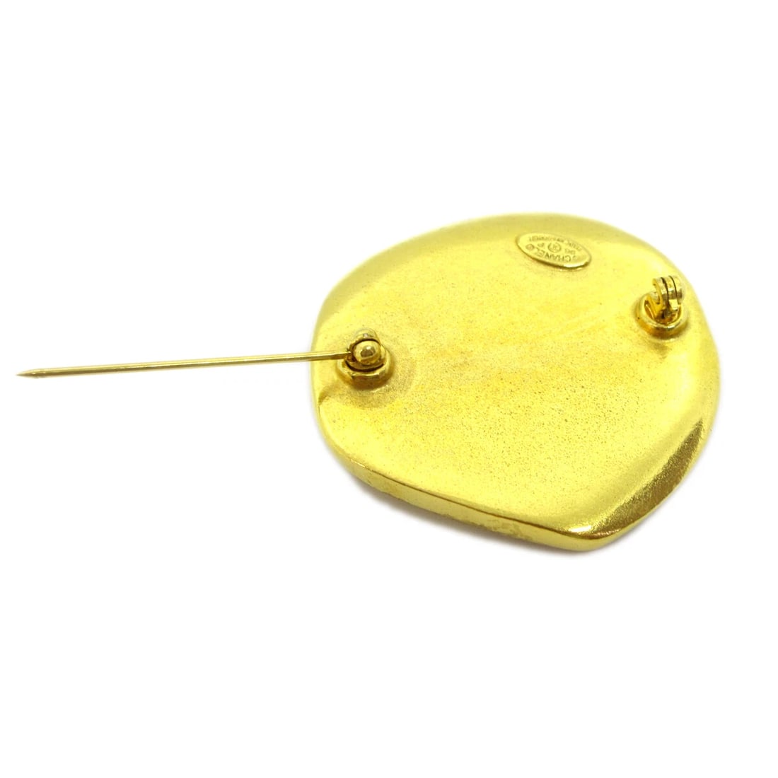 CHANEL BROOCH PIN GOLD - 2