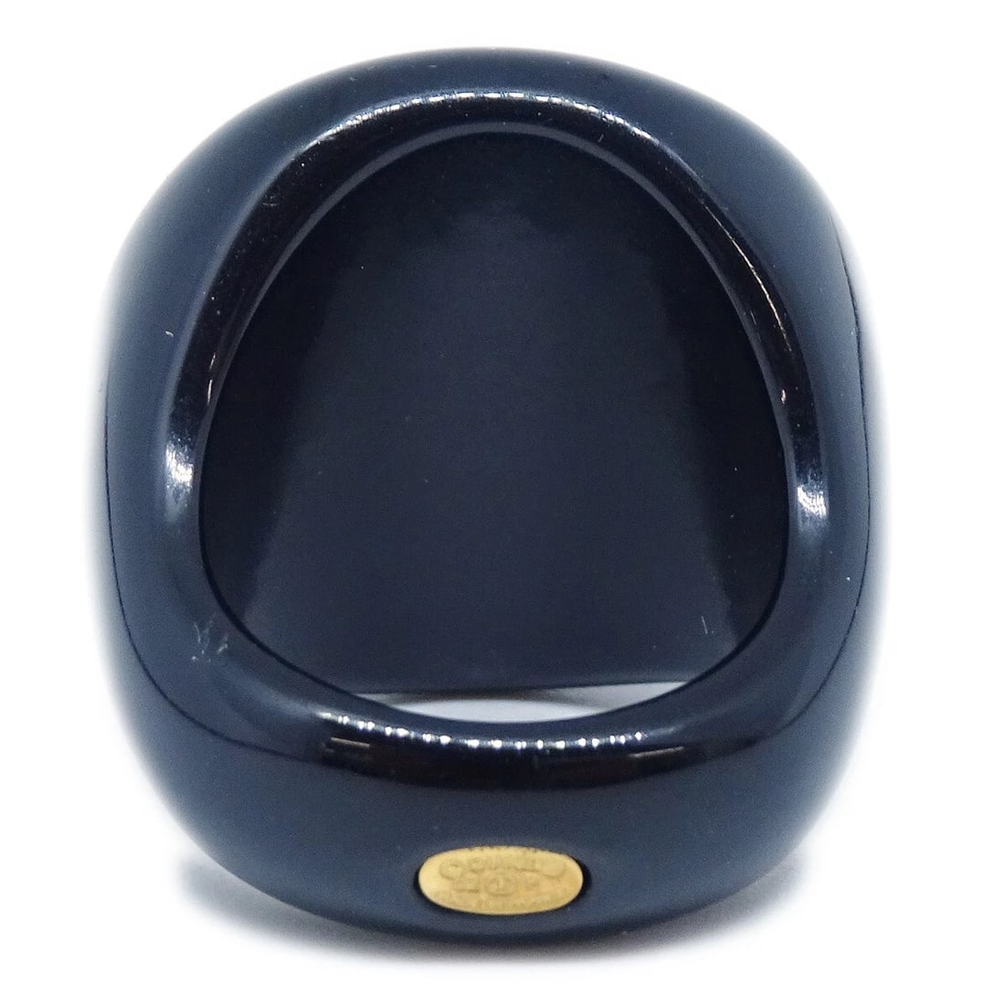CHANEL RING BLACK - 2