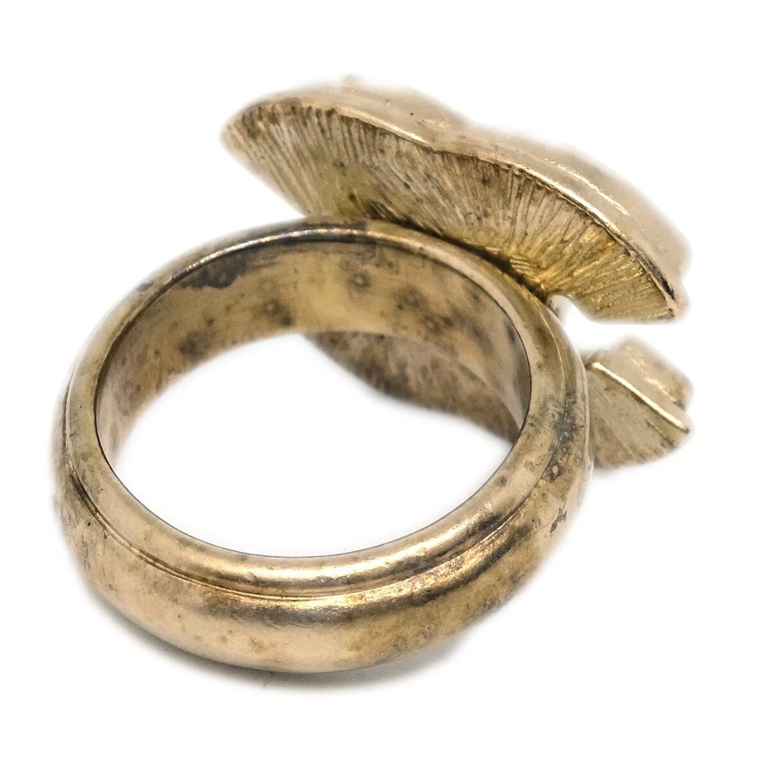 CHANEL CC RING GOLD - 2