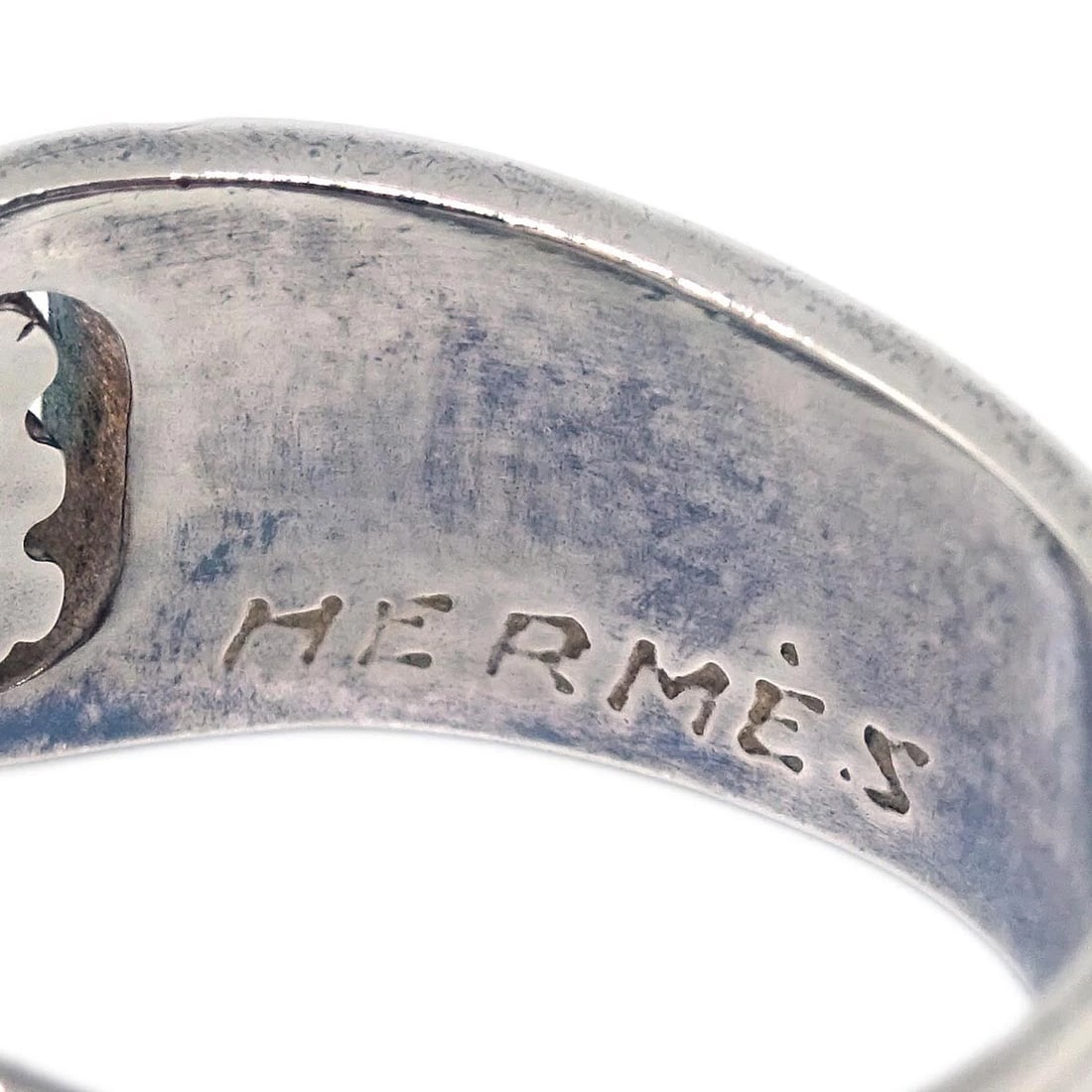 HERMES RING SILVER - 2