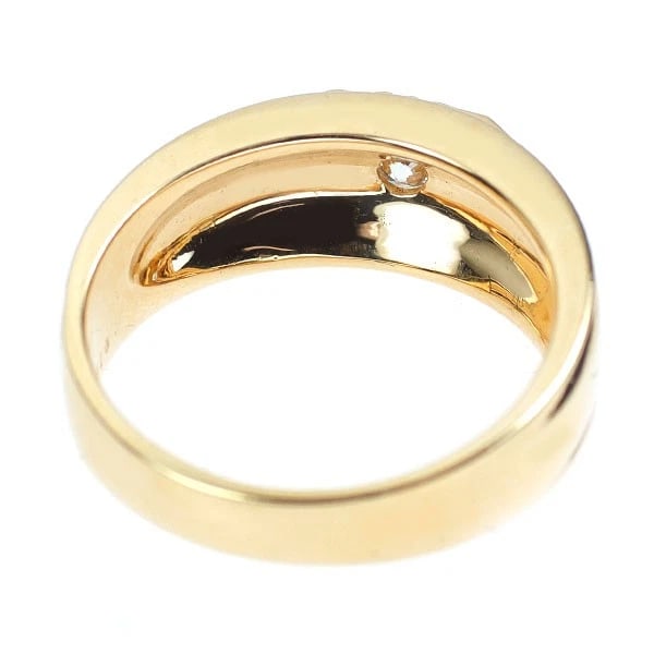 K18YG DIAMOND RING - 2
