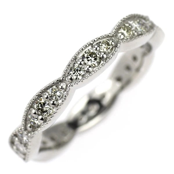 PT900 DIAMOND RING: Pt900 diamond ring Brand: None Type/Style: Ring Material: Metal Purity 900, Metal Platinum, Main Stone/Creation Natural Color: Platinum Size: 5.25 US Accessories: None Accessories Notice: