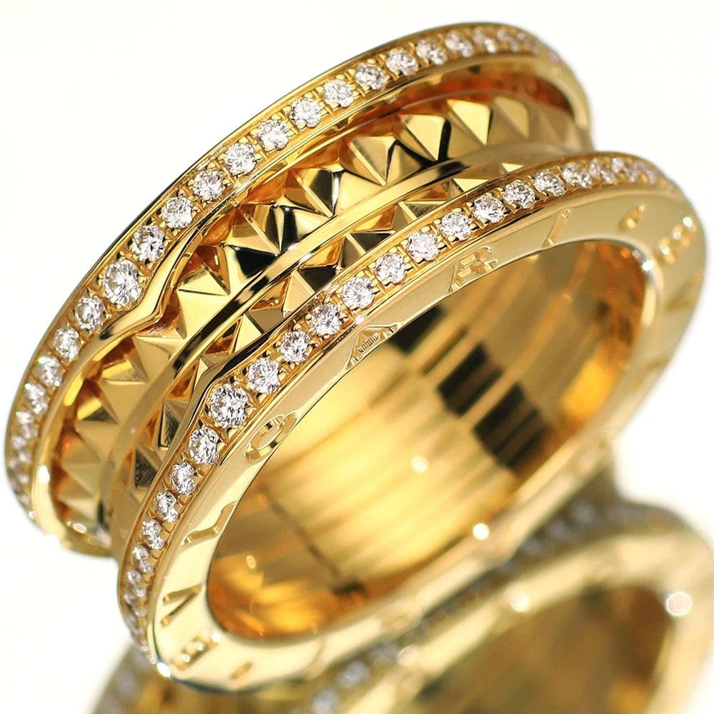 BULGARI K18YG DIAMOND RING B.ZERO1 ROCK (1 of 3)