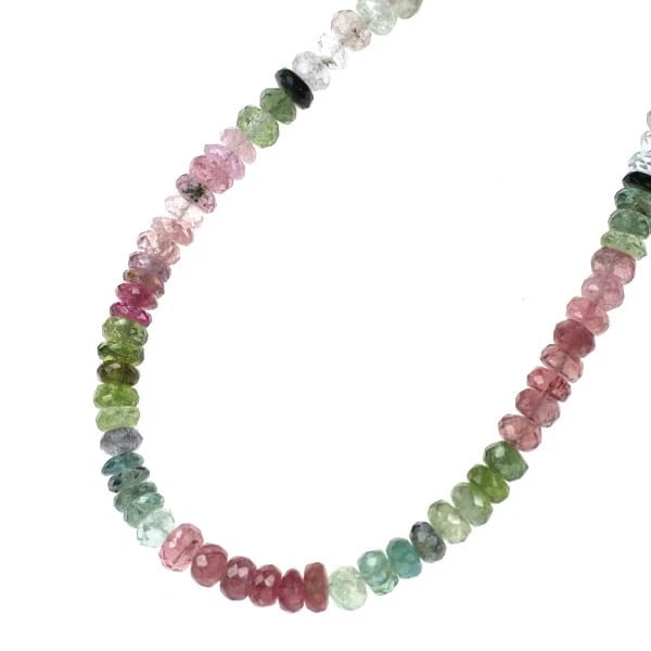 K18YG MULTICOLOR TOURMALINE NECKLACE: K18YG multicolor tourmaline necklace Brand: None Type/Style: Necklaces Material: Metal Purity None, Metal K18YG, Main Stone/Creation tourmaline Color: None Size: None Accessories: None