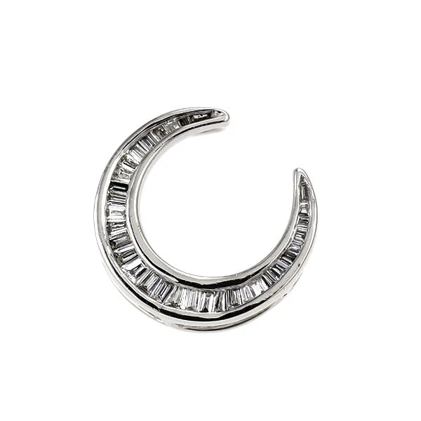 GSTV K18WG DIAMOND PENDANT TOP: GSTV K18WG Diamond Pendant Top Brand: None Type/Style: pendant top Material: Metal Purity K18, Metal Gold, Main Stone/Creation Natural Color: None Size: Length/Width/Diameter11.9 Accessories: