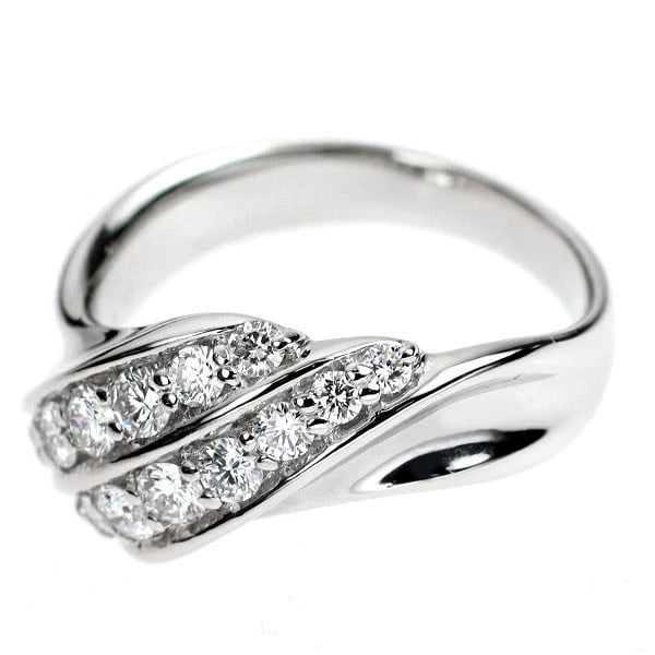 MONICKENDAM PT 900 DIAMOND RING - 2