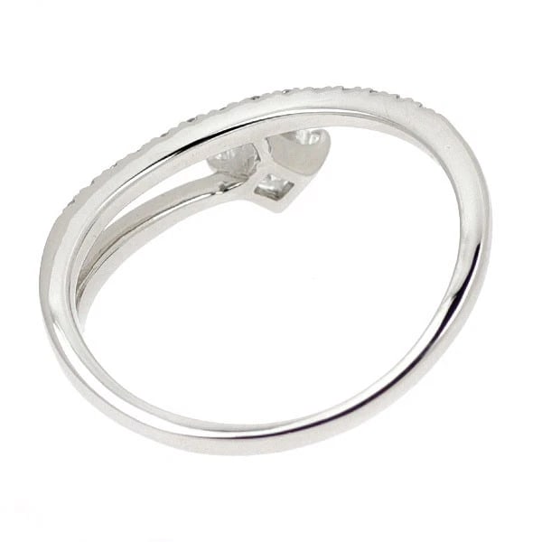 PT900 PRINCESS CUT DIAMOND RING - 2