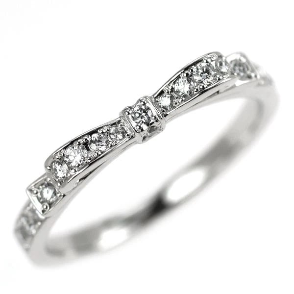 VENDOME AOYAMA PT950 DIAMOND RING: Vendome Aoyama Pt950 Diamond Ring Brand: Vendome Aoyama Type/Style: Ring Material: Metal Purity 950, Metal Platinum, Main Stone/Creation Natural Color: None Size: 5.5 - 5.75 US Accessories: