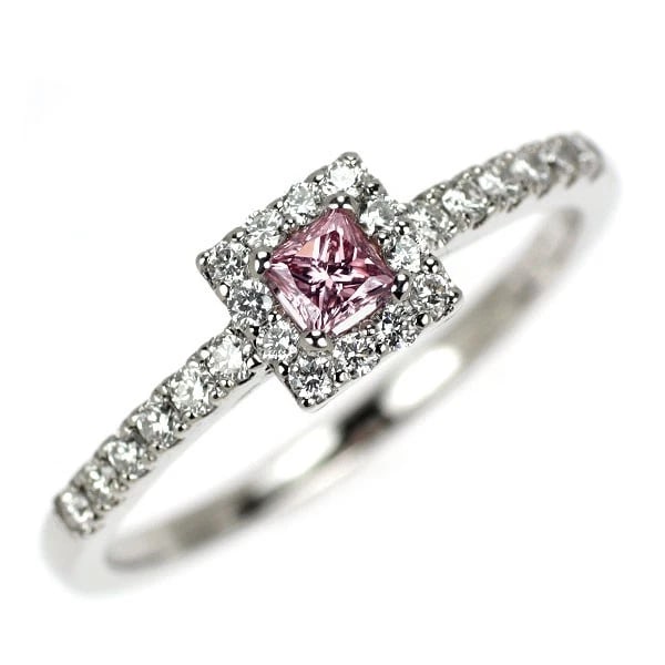 BRAND NEW RARE PT950 NATURAL INTENSE PINK DIAMOND RING: Brand New Rare Pt950 Natural Intense Pink Diamond Ring Brand: None Type/Style: Ring Material: Metal Purity 950, Metal Platinum, Main Stone/Creation Natural Color: None Size: 6 US Accessories: