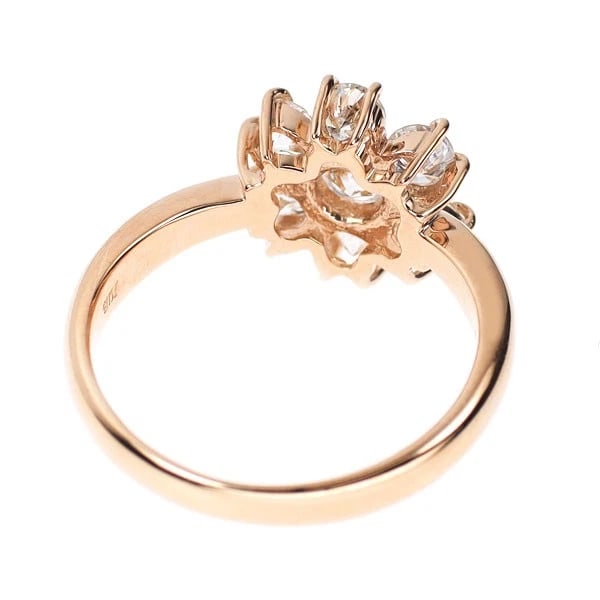 K18PG DIAMOND RING - 2