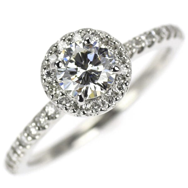 BRAND NEW PT950 DIAMOND RING: Brand New Pt950 Diamond Ring Brand: None Type/Style: Ring Material: Metal Purity None, Metal Pt950, Main Stone/Creation Natural Color: None Size: 6 US Accessories: None Accessories Notice: