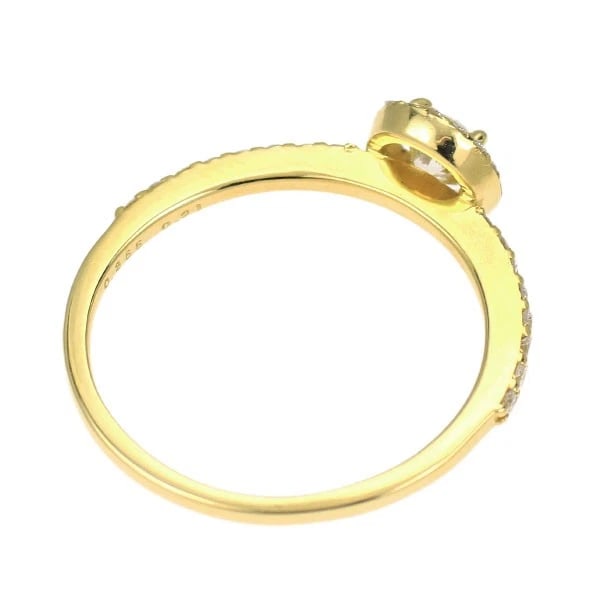 K18YG DIAMOND RING - 2
