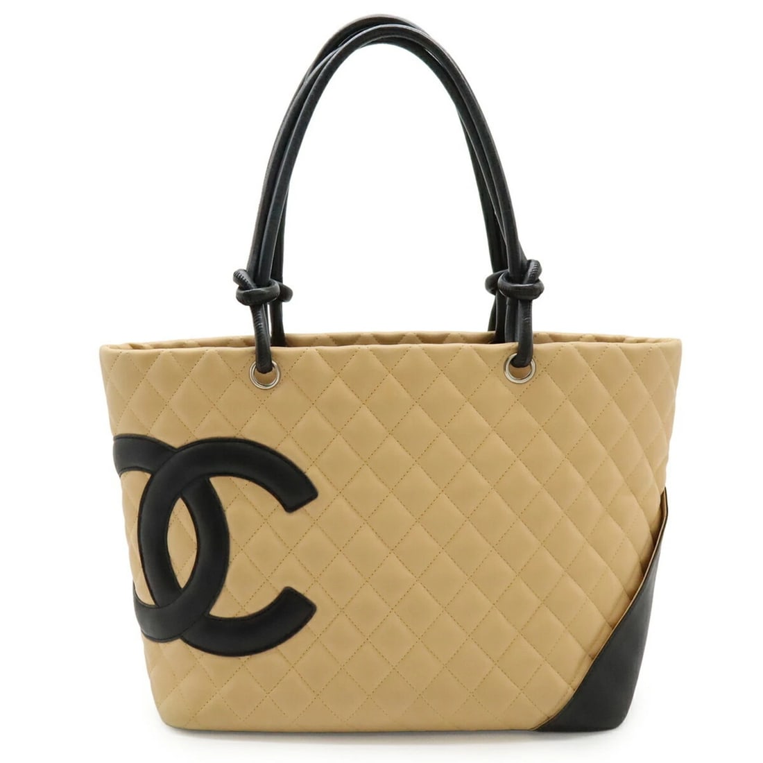 CHANEL CAMBON LINE COCO MARK LARGE TOTE BAG (1 of 9)