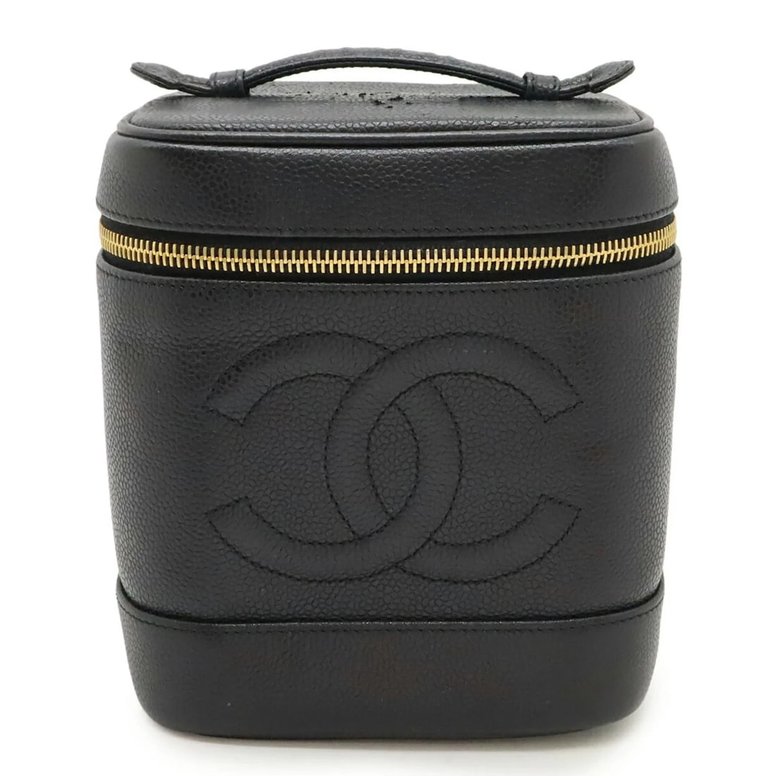 CHANEL COCO MARK VANITY BAG HANDBAG POUCH (1 of 8)