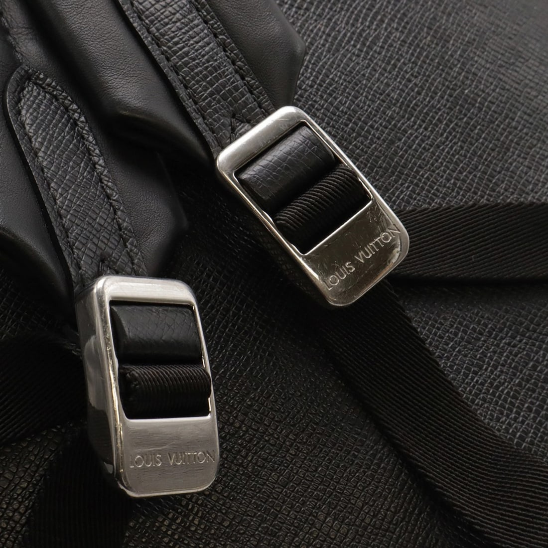 LOUIS VUITTON TAIGA RAMA MONOGRAM ECLIPSE DISCOVERY BACKPACK - 6