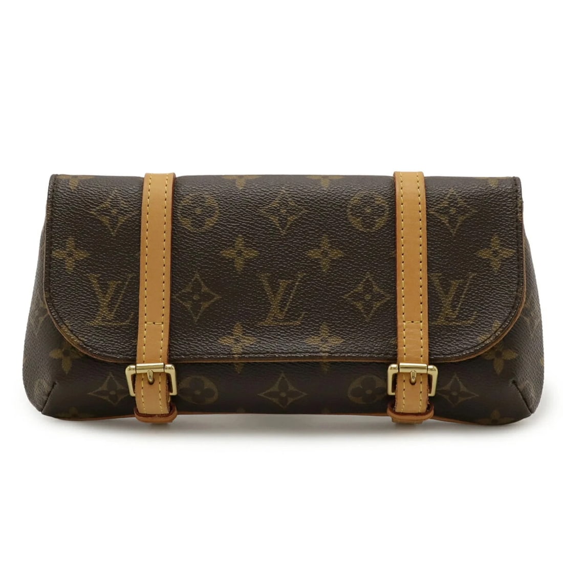 LOUIS VUITTON MONOGRAM POCHETTE MAREL BAG BODY WAIST POUCH: LOUIS VUITTON Monogram Pochette Marel Bag Body Waist Pouch Brand: Louis Vuitton Type/Style: Clutch bag, Pochette, Sling bag Material: PVC , Coated canvas Color: Brown Size: Size (HxWxD) 12cm x