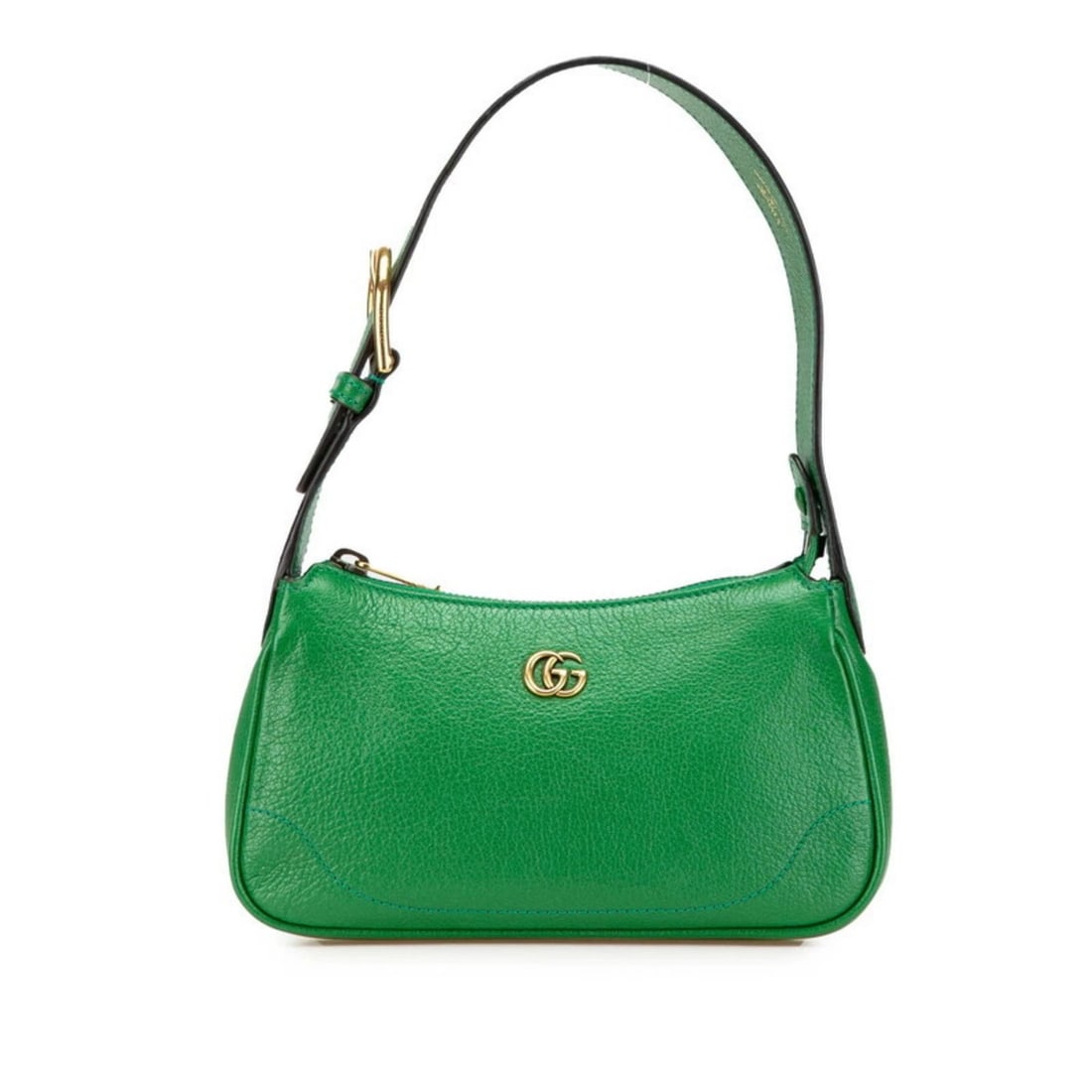GUCCI GG MARMONT APHRODITE MINI SHOULDER BAG: Gucci GG Marmont Aphrodite Mini Shoulder Bag Brand: Gucci Type/Style: Shoulder bag Material: Leather Color: Green Size: Size (HxWxD) 11cm x 20.5cm x 4cm / 4.33'' x 8.07'' x 1.57'' Accessories: No