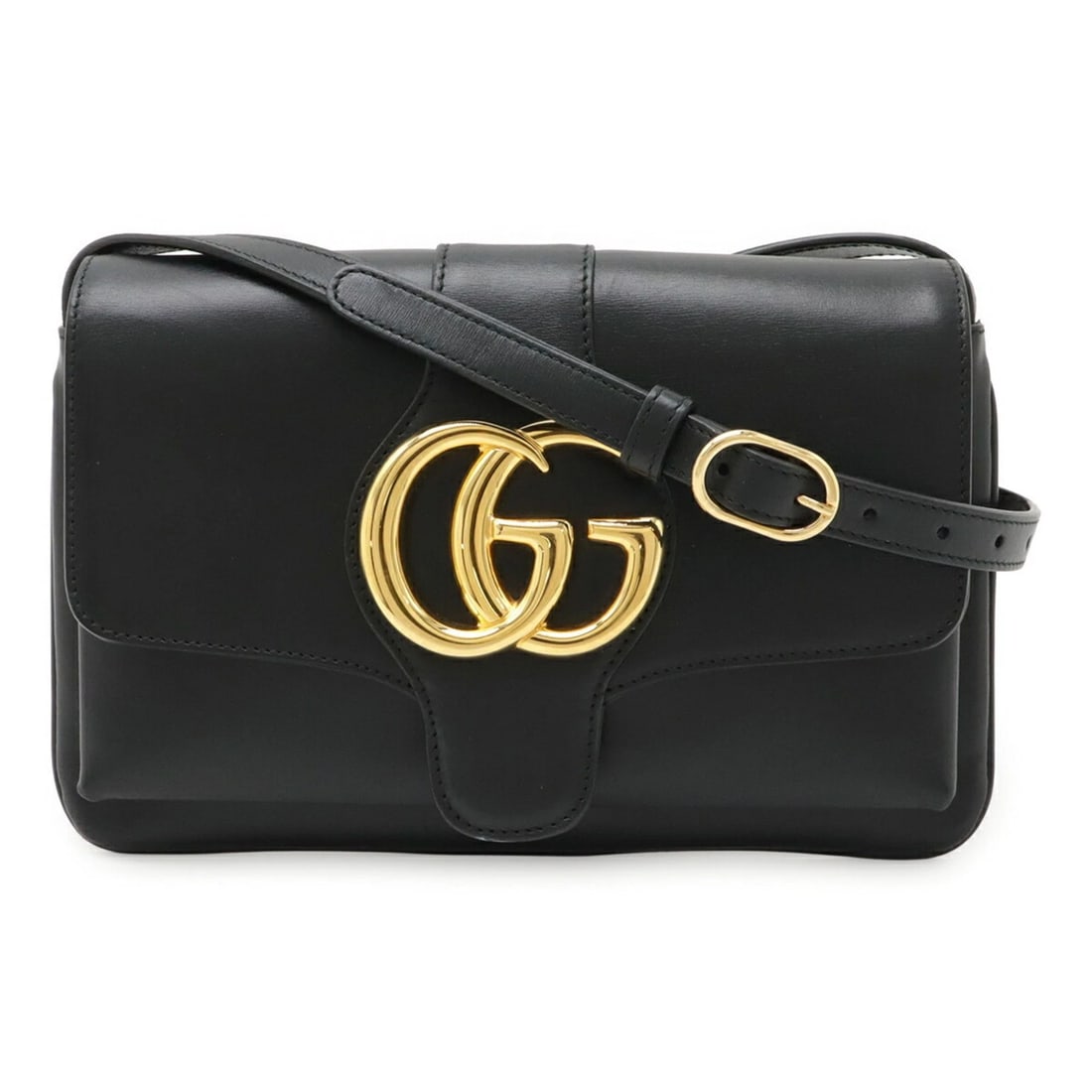 GUCCI ALLY GG MARMONT SHOULDER BAG POCHETTE LEATHER (1 of 10)