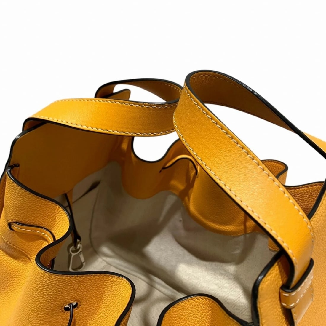 LOEWE DRAWSTRING HAMMOCK HANDBAG - 5