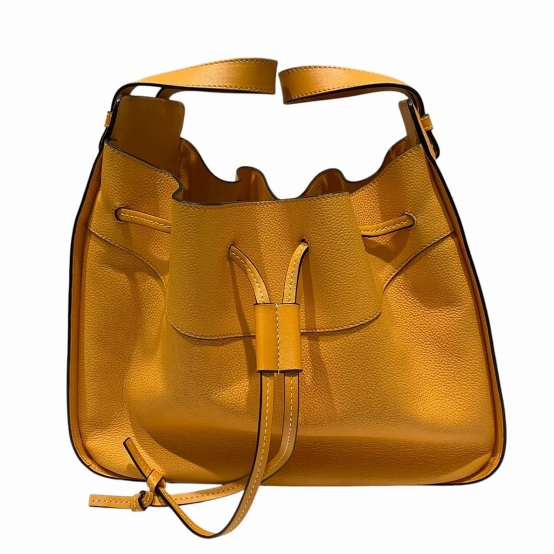 LOEWE DRAWSTRING HAMMOCK HANDBAG - 7