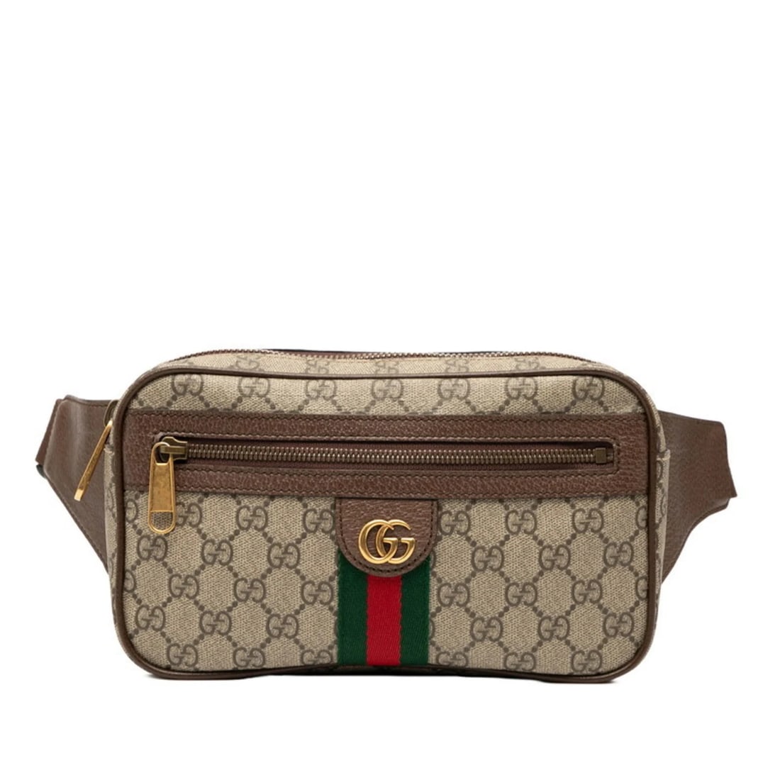 GUCCI OPHIDIA GG SUPREME BODY BAG/WAIST BAG: Gucci Ophidia GG Supreme Body Bag/Waist Bag Brand: Gucci Type/Style: Sling bag Material: PVC , Leather Color: Beige, Brown Size: Size (HxWxD) 14cm x 24cm x 4.5cm / 5.51'' x 9.44'' x 1.77'' 