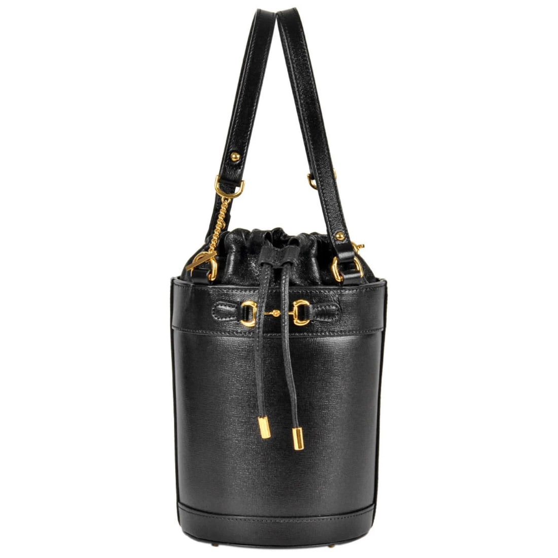 GUCCI HORSEBIT HANDBAG 2-WAY LEATHER (1 of 6)