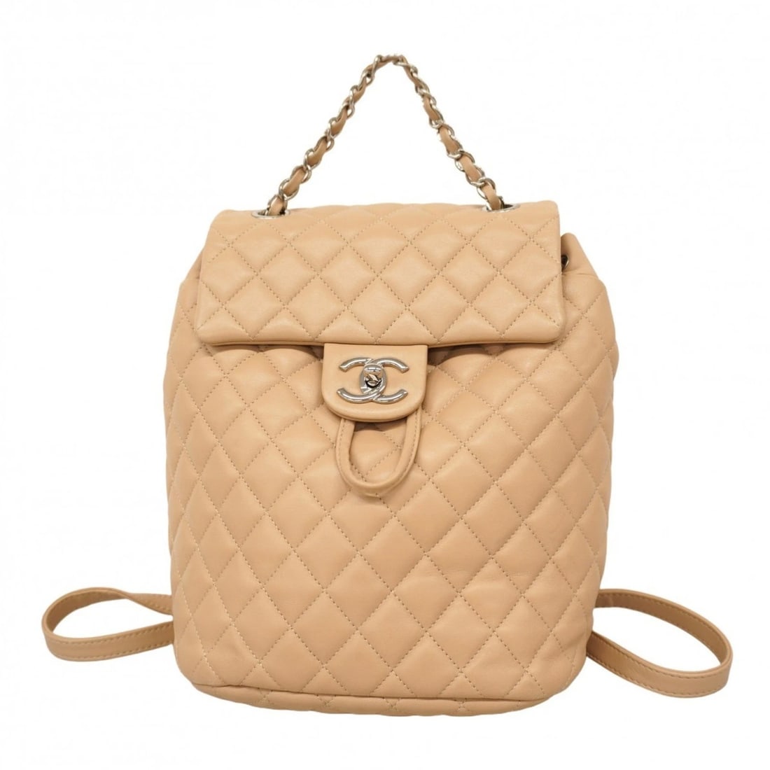 CHANEL MATELASSE BACKPACK WITH CHAIN SHOULDER BAG (1 of 10)
