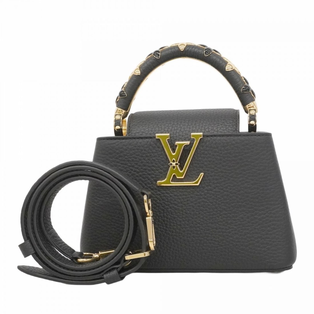 LOUIS VUITTON TAURILLON CAPUCINES MINI HANDBAG (1 of 7)
