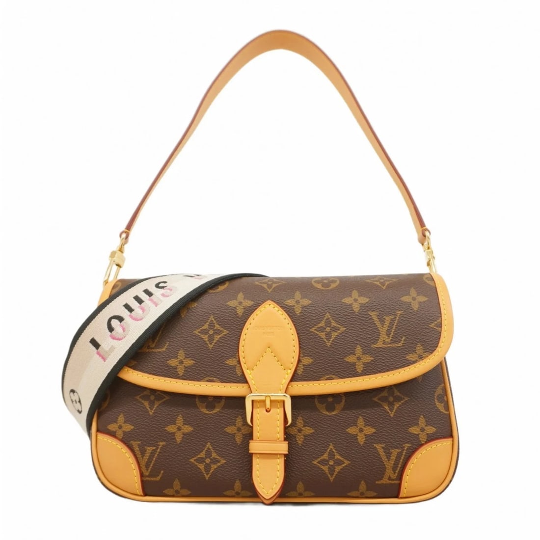 LOUIS VUITTON MONOGRAM DIANE NM PM SHOULDER BAG (1 of 9)