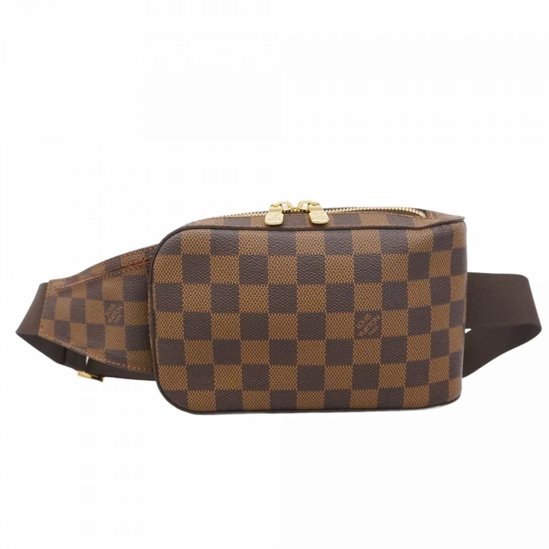 LOUIS VUITTON DAMIER GERONIMOS EBENE MEN'S BAG (1 of 5)