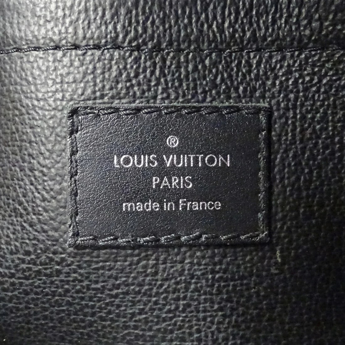 LOUIS VUITTON MONOGRAM ECLIPSE MEN'S CLUTCH BAG/SECOND BAG - 5