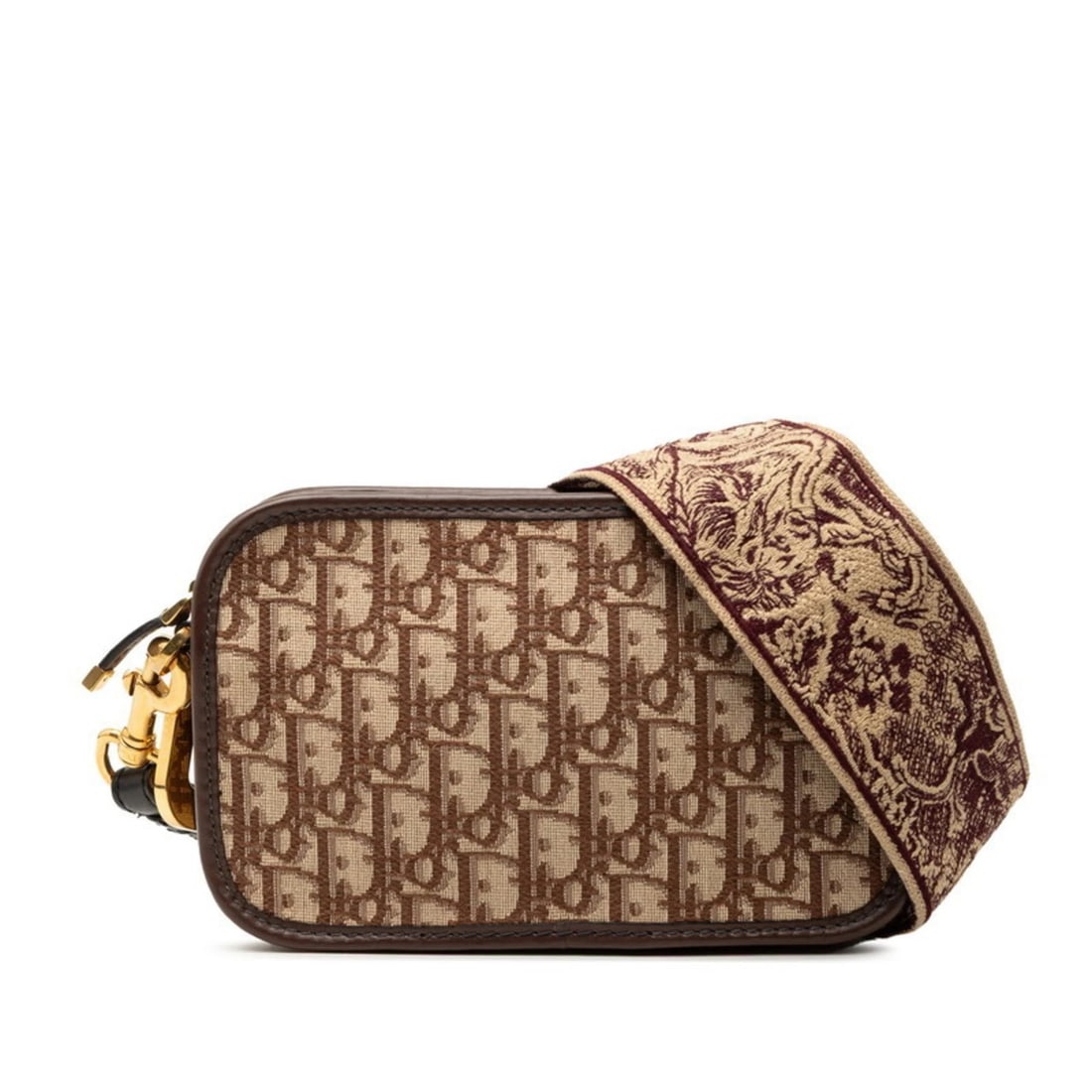 CHRISTIAN DIOR DIOR OBLIQUE QUAKE CLUTCH BAG (1 of 3)