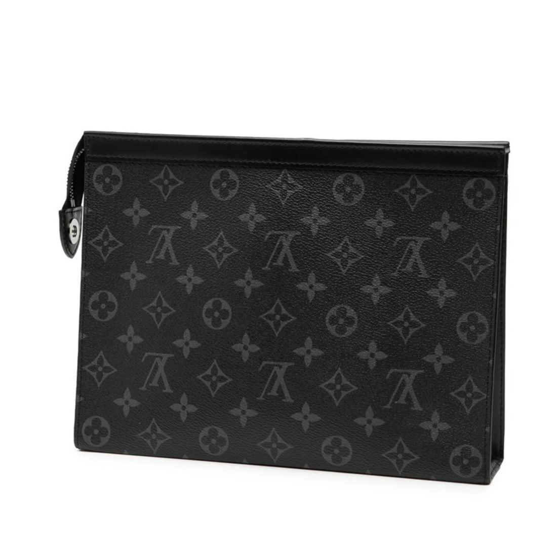 LOUIS VUITTON MONOGRAM ECLIPSE POCHETTE VOYAGE SECOND BAG/ - 2