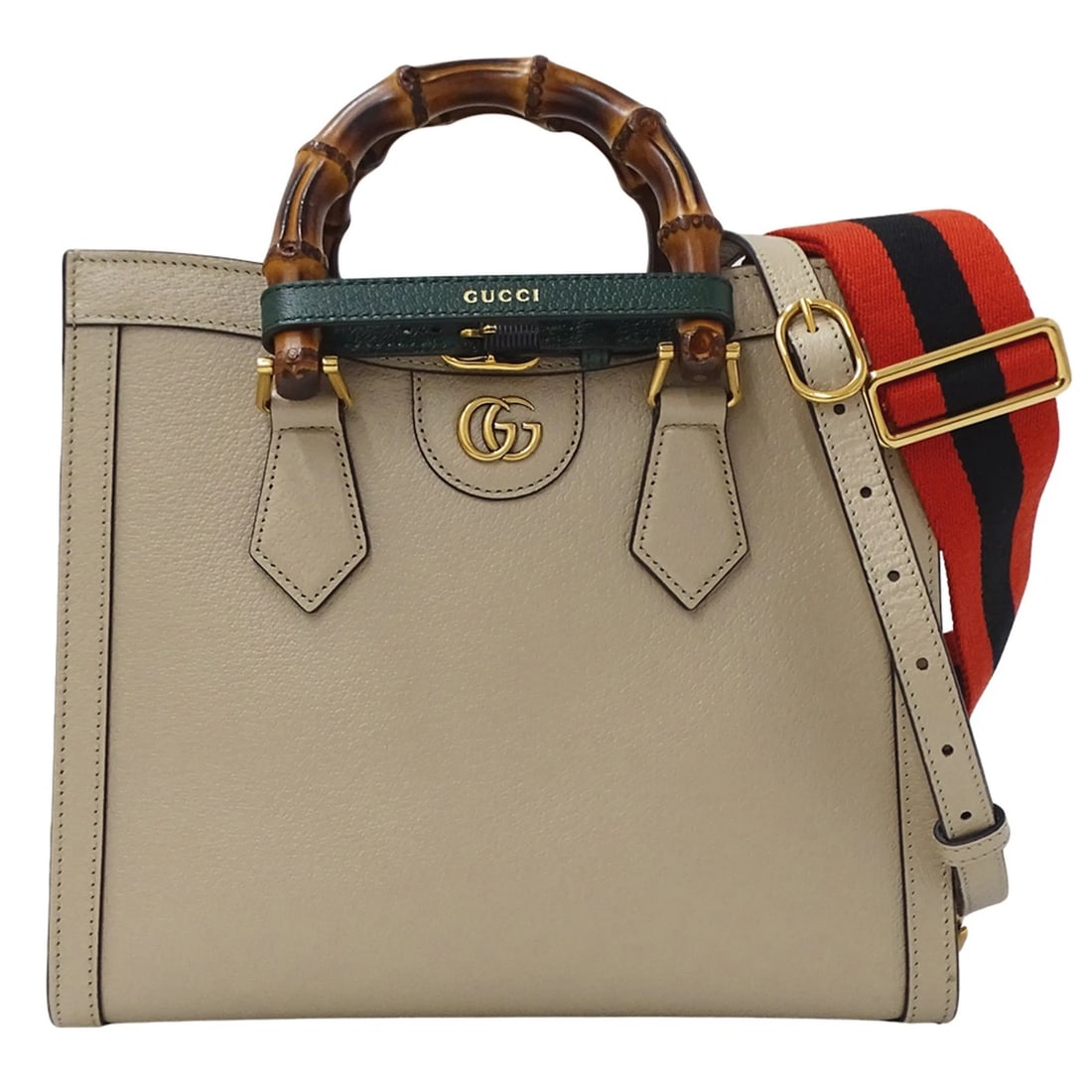 GUCCI DIANA SMALL LEATHER HANDBAG/SHOULDER BAG (1 of 5)