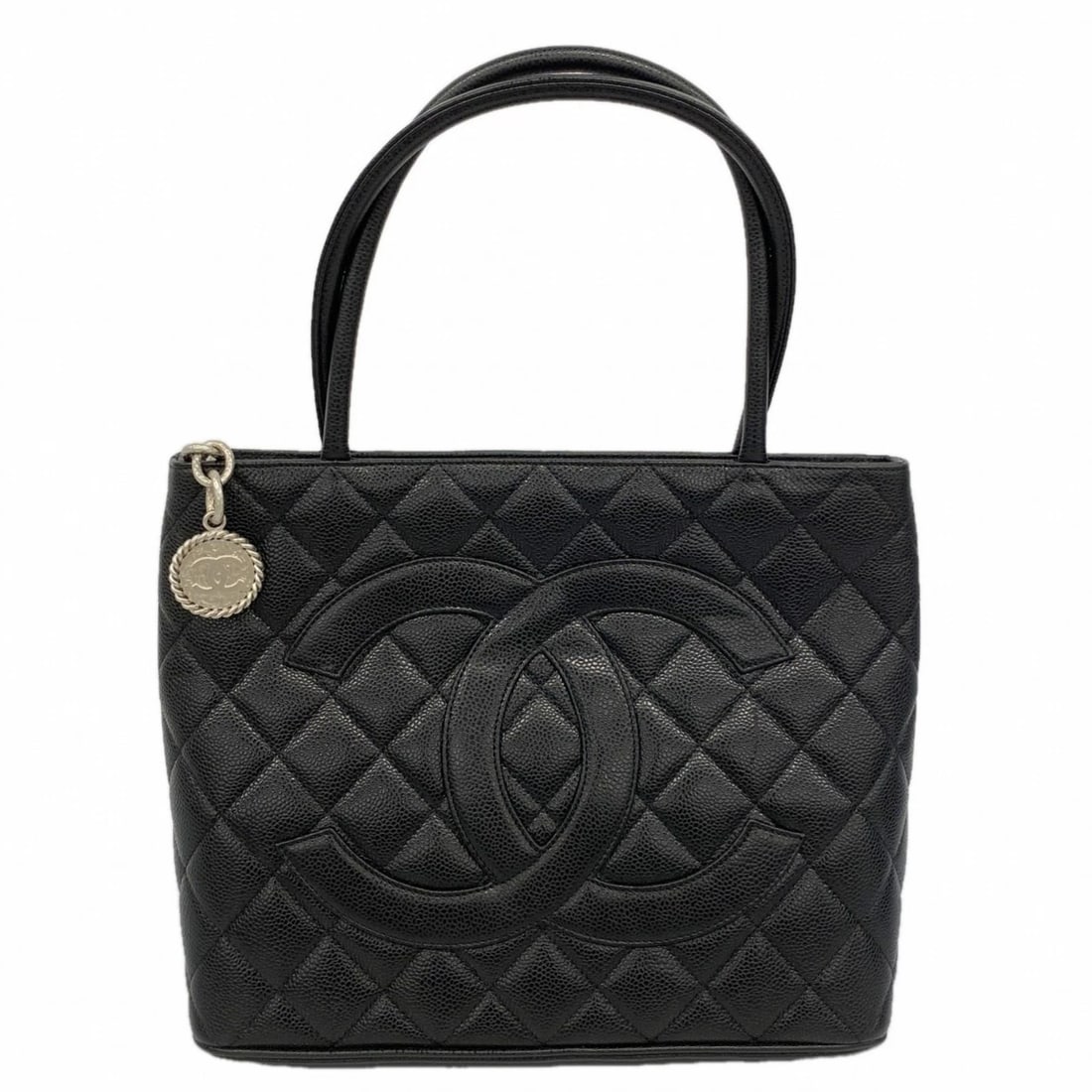 CHANEL REISSUE TOTE BAG CAVIARSKIN BLACK (1 of 8)