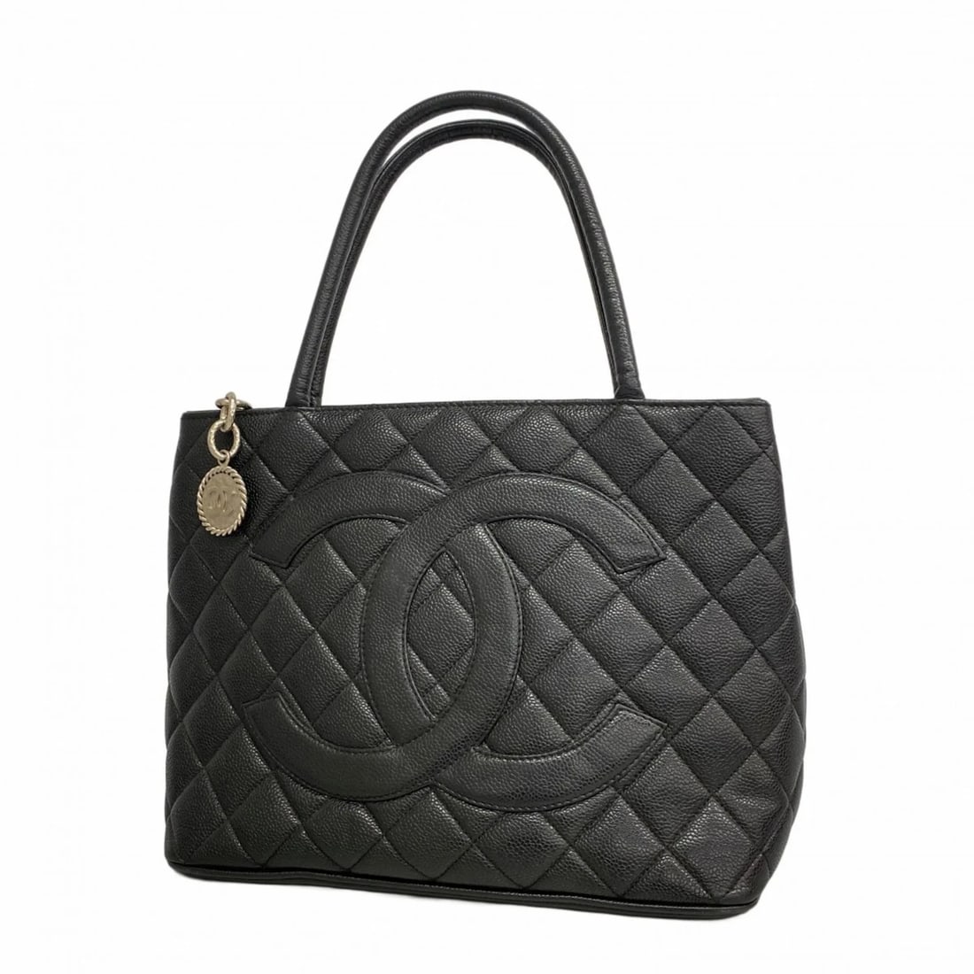 CHANEL REISSUE TOTE BAG CAVIARSKIN BLACK (1 of 10)