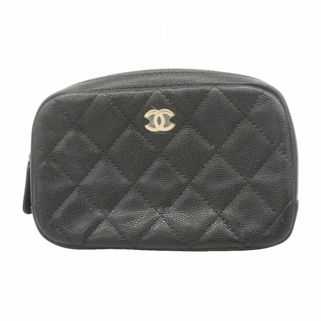 CHANEL MATELASSE CAVIARSKINLEATHER BAG/POUCH (1 of 7)