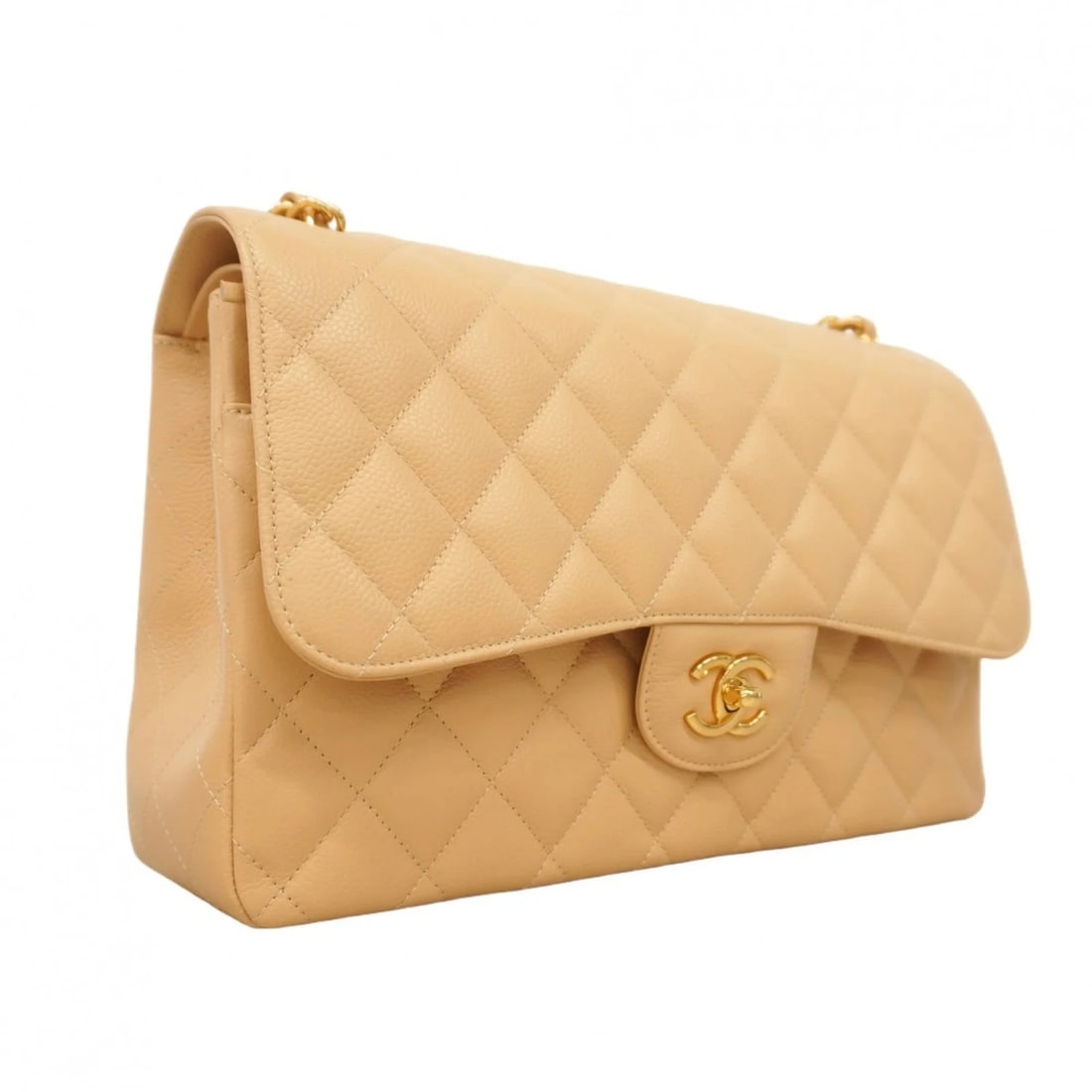 CHANEL SHOULDER BAG DEKA MATELASSE DOUBLE FLAP - 2