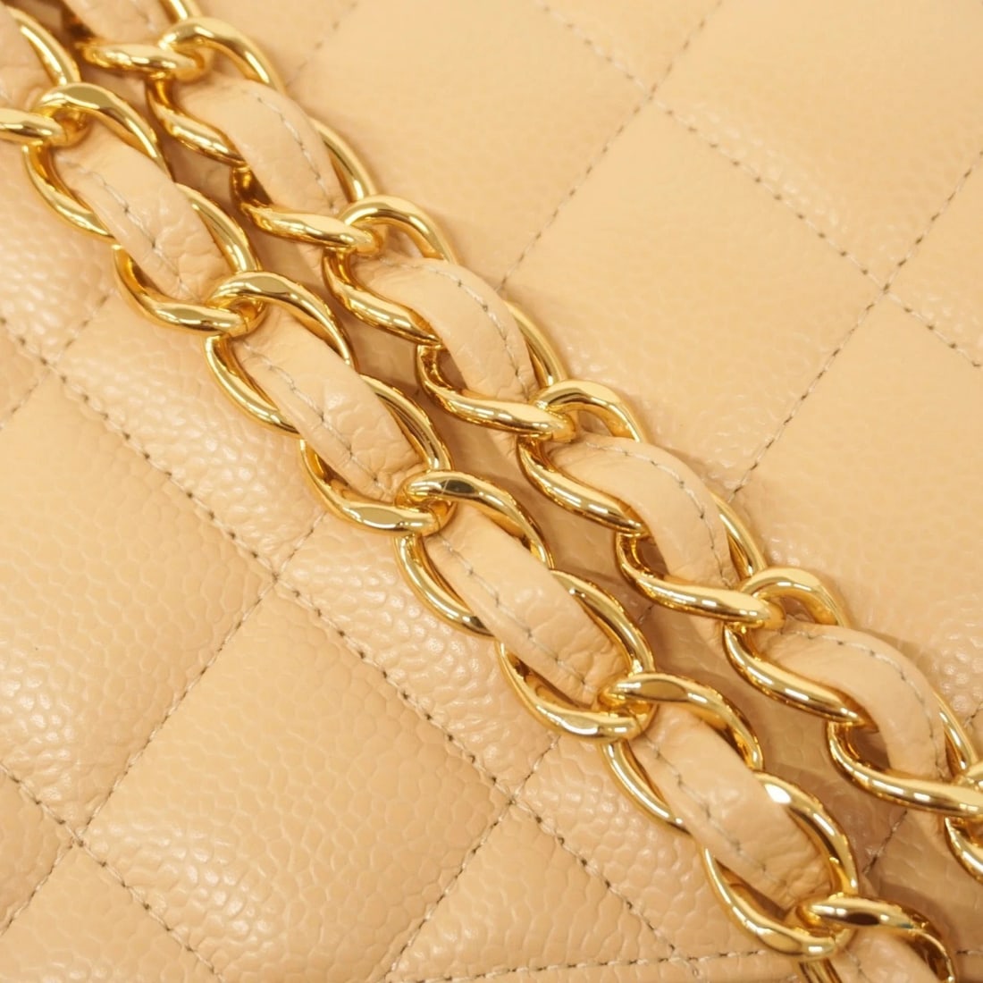 CHANEL SHOULDER BAG DEKA MATELASSE DOUBLE FLAP - 7