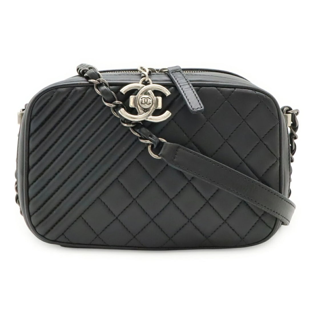 CHANEL COCO BOY MATELASSE CHAIN SHOULDER BAG (1 of 10)